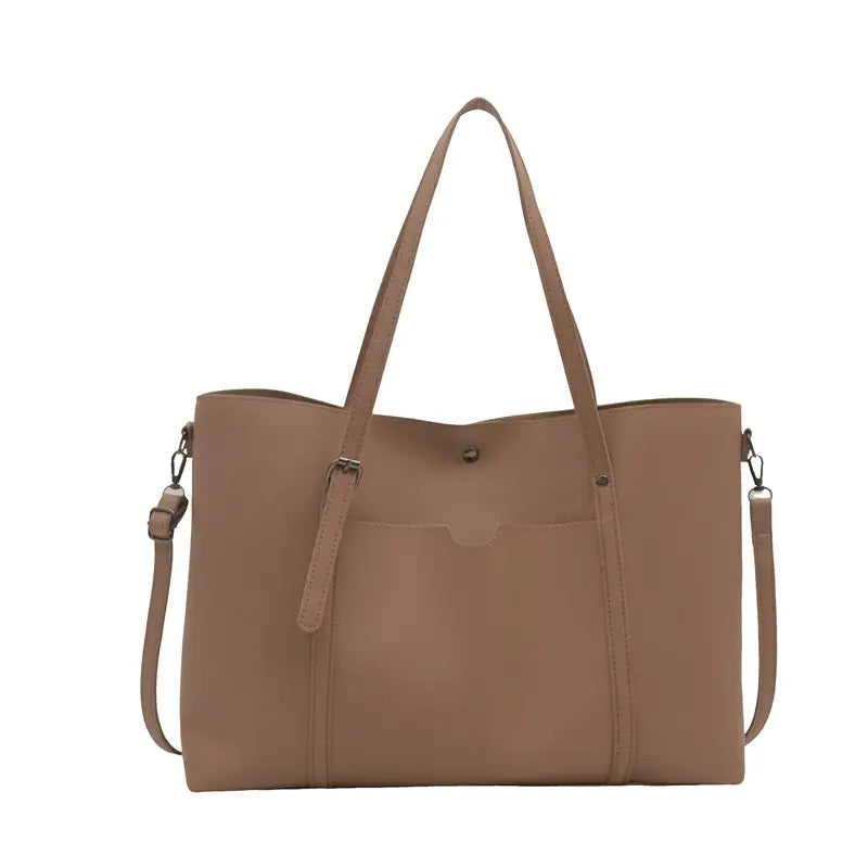 Women's Brown Retro Shoulder Bag