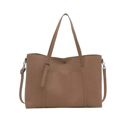 Women's Brown Retro Shoulder Bag