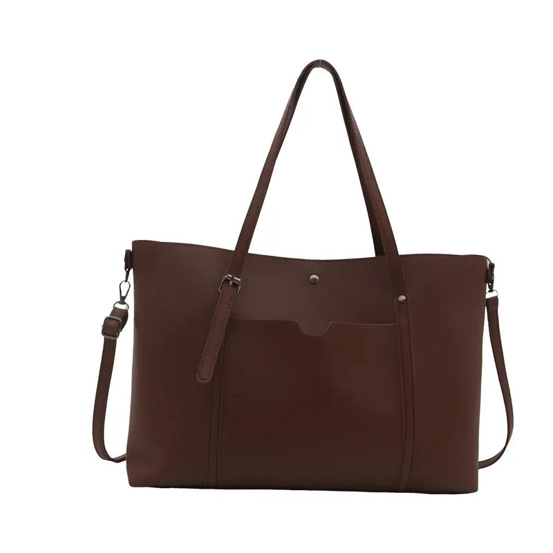 Women's Brown Retro Shoulder Bag